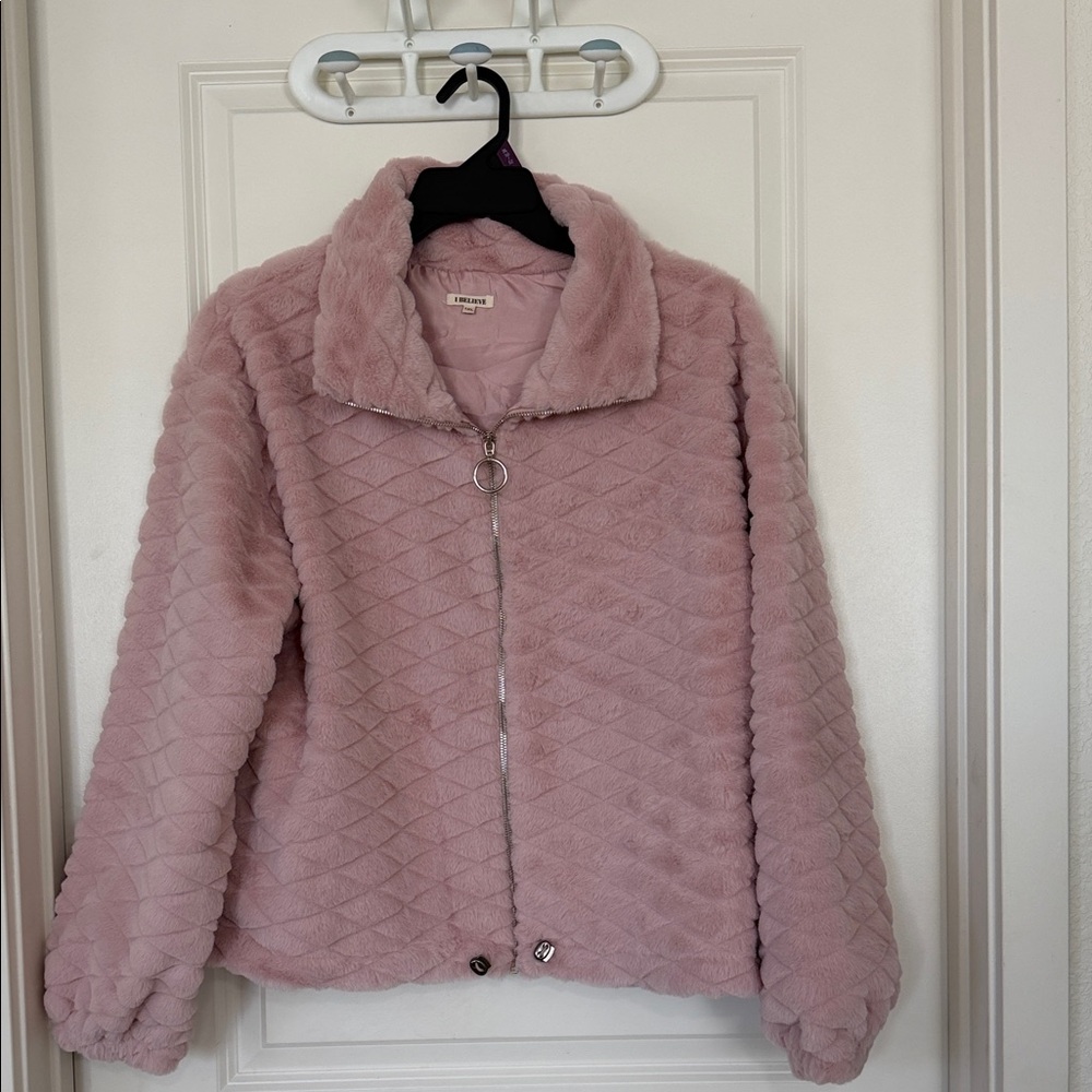 Pink Quilted Women's Jacket